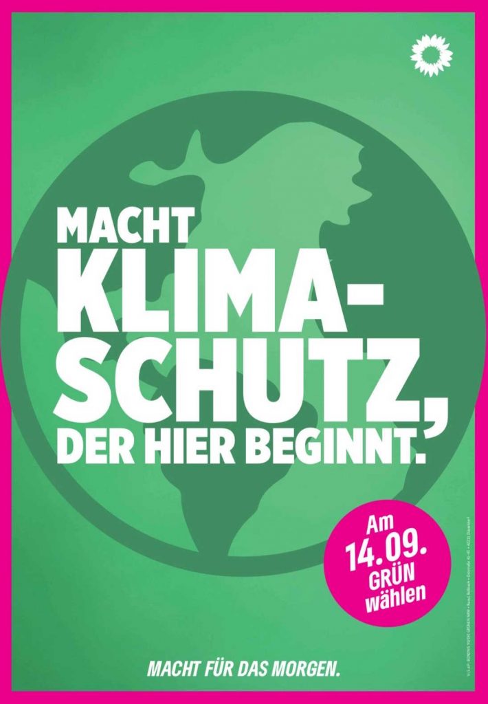 Macht Klimaschutz, der hier beginnt